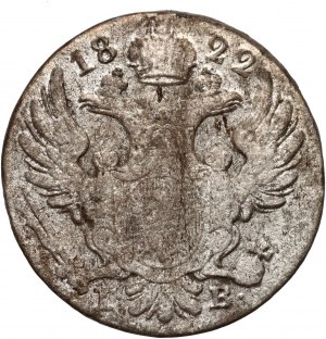 Royaume du Congrès, Alexander I, 10 groszy 1822 IB, Varsovie