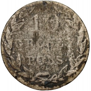 Kongress Königreich, Alexander I, 10 groszy 1823 IB, Warschau