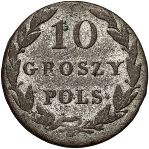 Królestwo Kongresowe, Aleksander I, 10 groszy 1825 IB, Warszawa
