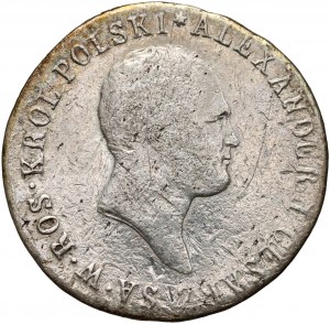 Kongresové kráľovstvo, Alexander I, 1 zloty 1818 IB, Varšava