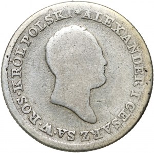 Regno del Congresso, Alessandro I, 1 zloty 1822 IB, Varsavia