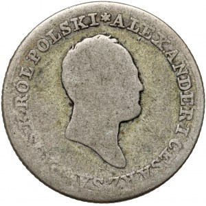Kongress Königreich, Alexander I., 1 Zloty 1823 IB, Warschau