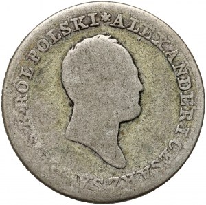 Regno del Congresso, Alessandro I, 1 zloty 1823 IB, Varsavia