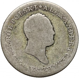 Kongresové kráľovstvo, Alexander I, 1 zloty 1823 IB, Varšava