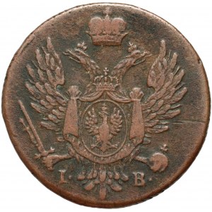 Kongress Königreich, Alexander I., 3 Pfennige 1817 IB, Warschau