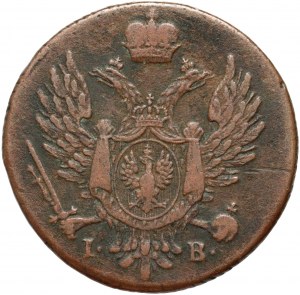 Kongress Königreich, Alexander I., 3 Pfennige 1817 IB, Warschau