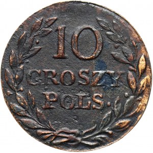 Kongresové kráľovstvo, Alexander I, 10 groszy 1816 IB, Warsaw