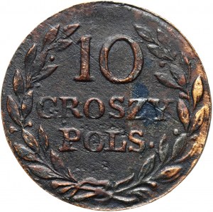 Kongresové kráľovstvo, Alexander I, 10 groszy 1816 IB, Warsaw