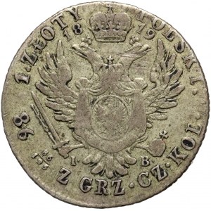 Royaume du Congrès, Alexandre Ier, 1 zloty 1819 IB, Varsovie
