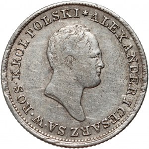 Kongresové kráľovstvo, Alexander I, 1 zloty 1822 IB, Varšava