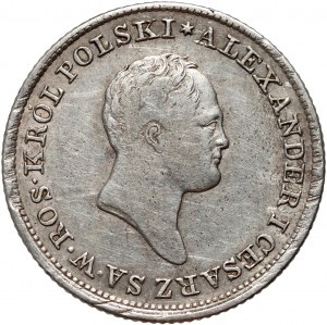 Congress Kingdom, Alexander I, 1 zloty 1822 IB, Warsaw