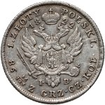 Congress Kingdom, Alexander I, 1 zloty 1822 IB, Warsaw