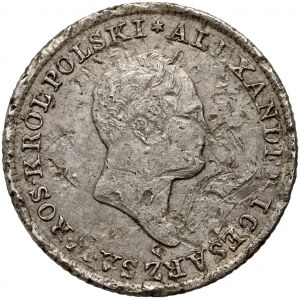 Królestwo Kongresowe, Aleksander I, 1 złoty 1823 IB, Warszawa