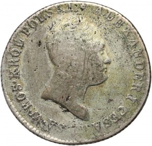 Kongresové kráľovstvo, Alexander I, 2 zloty 1816 IB, Varšava