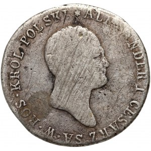 Królestwo Kongresowe, Aleksander I, 2 złote 1817 IB, Warszawa