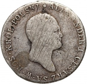 Kongresové kráľovstvo, Alexander I, 2 zloty 1817 IB, Varšava