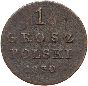 Królestwo Kongresowe, Mikołaj I, 1 grosz polski 1830 FH, Warszawa