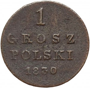 Kongresové království, Mikuláš I., 1 polský groš 1830 FH, Varšava