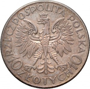 II RP, 10 Zloty 1933, Warschau, Jan III Sobieski