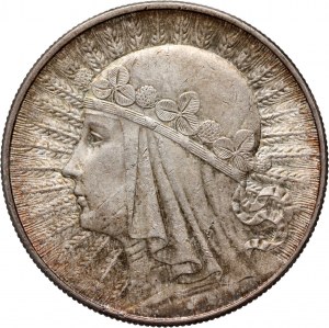 II RP, 10 zloty 1932, Warsaw, Head of a Woman