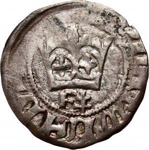 Władysław Jagiełło 1386-1434, halber Pfennig, Wschowa, Referenz F‡