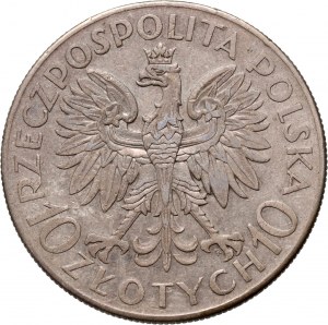 II RP, 10 zloty 1933, Varsovie, Romuald Traugutt