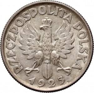 II RP, 2 oro 1925 con punto, Londra, Harvester