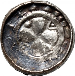 Germania, Sassonia, X / XI secolo, denario crociato