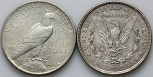Spojené státy americké, Dollar 1921, Morgan, Dollar 1924, Peace