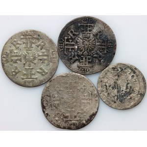 Germany, Prussia, set of 4 coins, 18th century