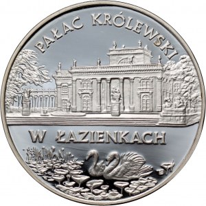 III RP, 20 zlotých 1995, Kráľovský palác v parku Łazienki