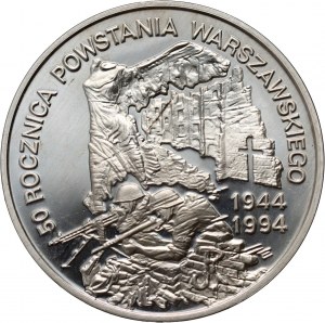 III RP, 300000 zl 1994, 50. Jahrestag des Warschauer Aufstands