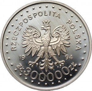 Third Republic, 300,000 zloty 1994, 50th Anniversary of the Warsaw Uprising