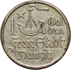 Freie Stadt Danzig, gulden 1923, Utrecht, Koga