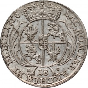 Auguste III, ort 1756 CE, Leipzig