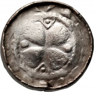 Germania, Sassonia, X/XI secolo, denario a croce