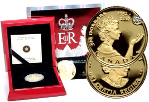 Kanada, Elizabeth II, $300 2012, Královnino diamantové jubileum