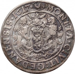 Sigismondo III Vasa, ort 1617, Danzica