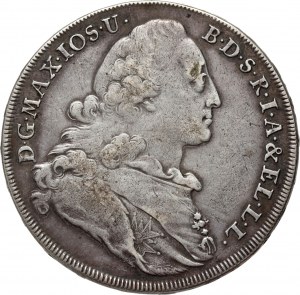 Německo, Bavorsko, Maximilian III Joseph, tolar 1775, Mnichov