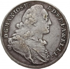 Germany, Bavaria, Maximilian III Josef, Thaler 1775, Monachium