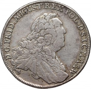 August III, thaler 1763 FWôF, Dresden