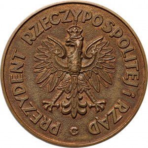 Repubblica Popolare di Polonia, medaglia del 1966, In commemorazione del 1000° anniversario della fondazione dello Stato polacco, Londra