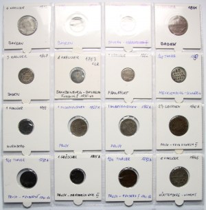 Německo, sada 16 mincí