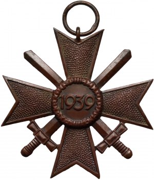 Německo, Třetí říše, Válečný záslužný kříž 2. třídy s meči 1939, ref. 83-Emil Peukert