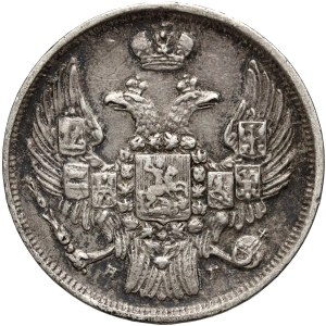 Ruské dělení, Mikuláš I., 15 kopějek = 1 zlotý 1840 НГ, Petrohrad