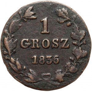 Zabór rosyjski, Mikołaj I, grosz 1836 MW, Warszawa