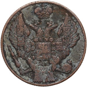 Partizione russa, Nicola I, 3 grosze polacche 1837 MW, Varsavia