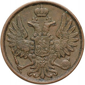 Russische Teilung, Alexander II, 2 Kopeken 1859 BM, Warschau