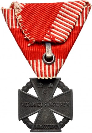 Autriche, Charles Ier, Croix militaire de Charles, 1916