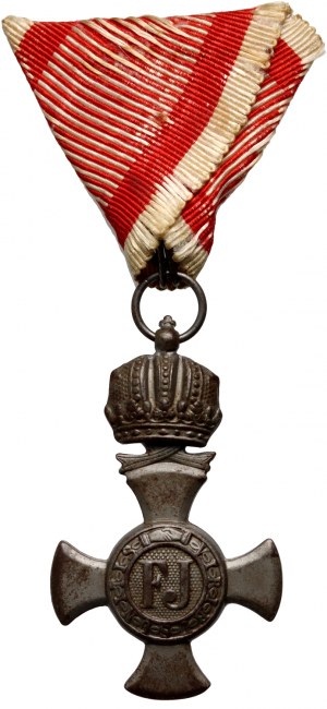Austria-Hungary, Iron Cross of Merit with crown, 1916